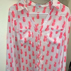 Pink Pineapple Express Shirt.